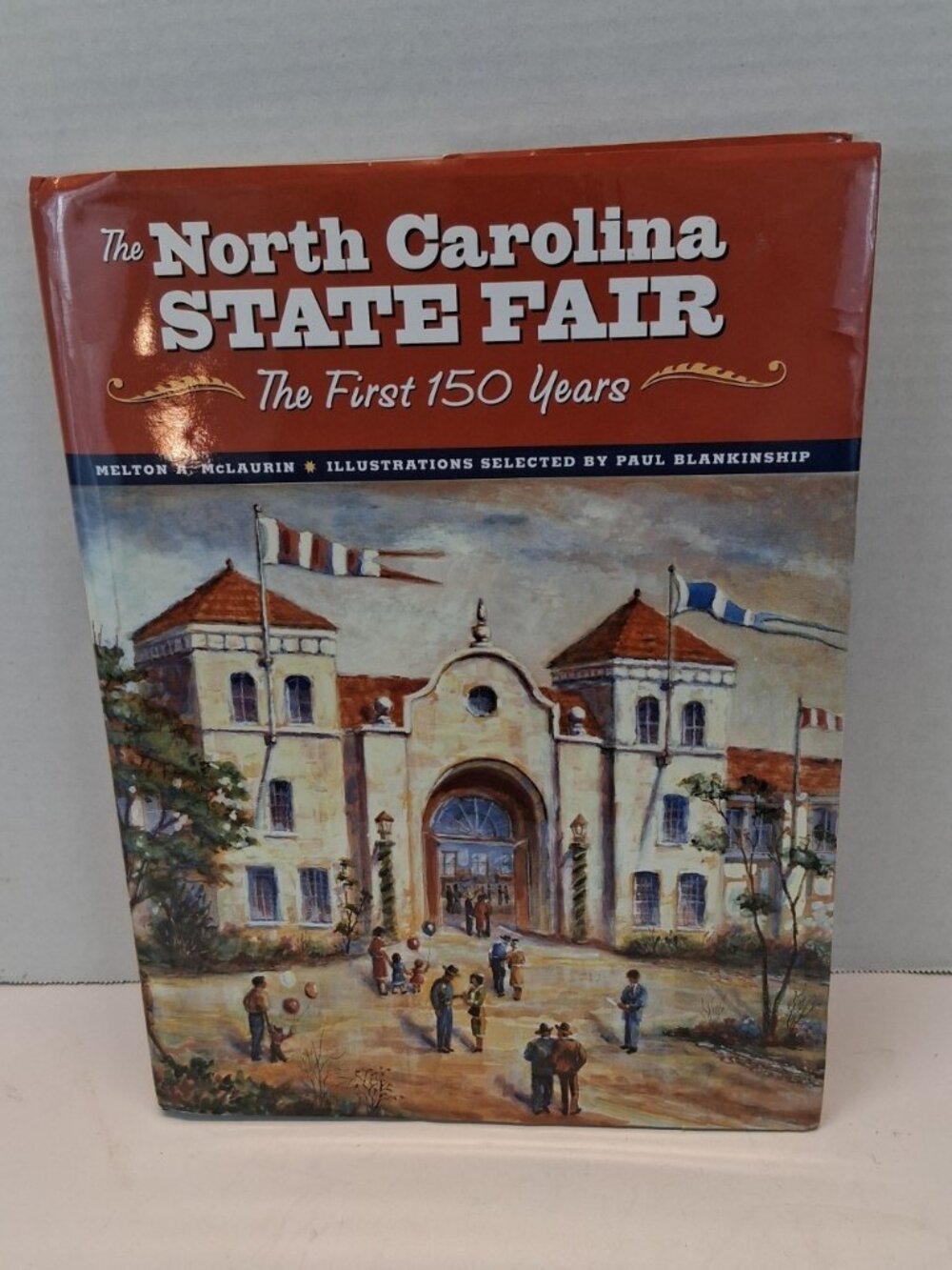 North Carolina State Fair First 150 Years Book HC w/ Sleeve + 2008 Police Letter